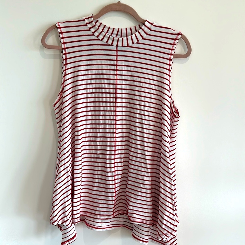 Nautical striped swing top XL